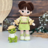 Receita Boneca e Sapo Amigurumi