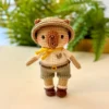 Receita Capivara Amigurumi
