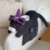 Receita Gato Bruxo Organizador Amigurumi