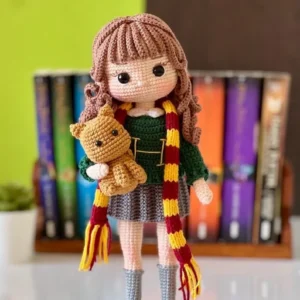 Receita Hermione Amigurumi