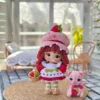 Receita Moranguinho Amigurumi