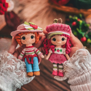 Receita Moranguinho Amigurumi (2)