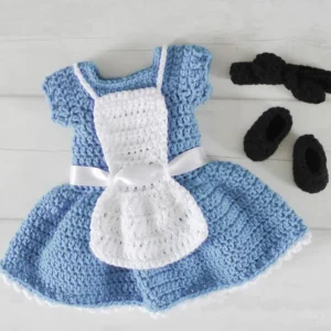 Receita Vestido Alice Amigurumi