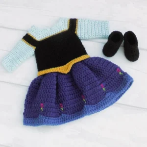 Receita Vestido Anna Amigurumi (3)