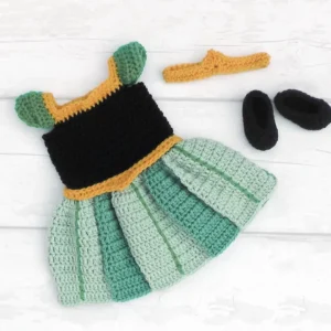 Receita Vestido Anna Amigurumi