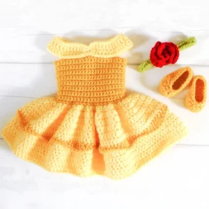Receita Vestido Bella Amigurumi