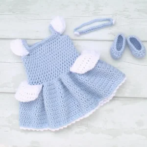 Receita Vestido Cinderela Amigurumi