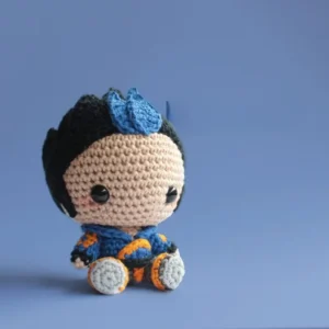 Receita Yoru Valorant Amigurumi