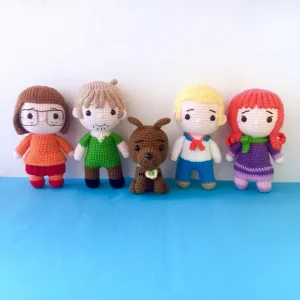 Receita turma Scooby Doo Amigurumi