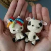 Receita Casal Vaca Amigurumi