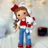 Receita Boneca Hello Kitty Amigurumi