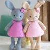 Receita Casal de Coelhos Amigurumi