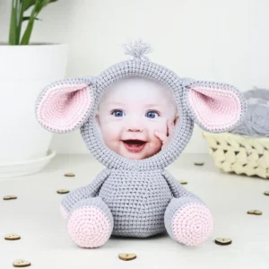 Receita Porta Retrato Amigurumi