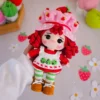 Receita Boneca Moranguinho Amigurumi