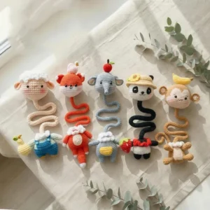 Receita Prendedor de bolsa Amigurumi