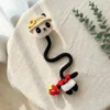 Receita Prendedor de bolsa Panda Amigurumi