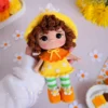 Receita Boneca Laranjinha Amigurumi