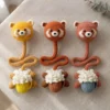 Receita Prendedor de Bolsa Amigurumi