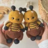 Receita Abelha Amigurumi