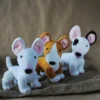 Receita Bull Terrier Amigurumi