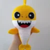 Receita Baby Shark Amigurumi