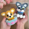 Receita Cachorrinhos Amigurumi