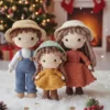 Receita Familia Amigurumi