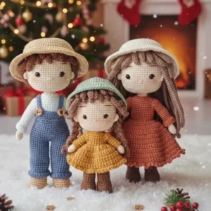 Receita Familia Amigurumi