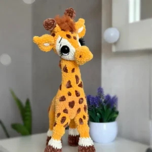 Receita Girafa Amigurumi