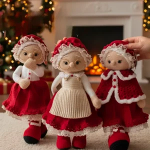 Receita Mamae Noel Amigurumi