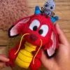 Receita Mushu Amigurumi
