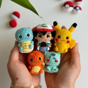 Receita Pokemon Amigurumi