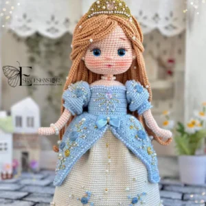 Receita Princesa Amigurumi