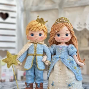 Receita Principe e Princesa Amigurumi